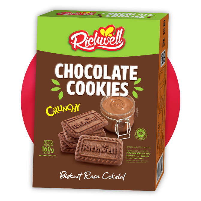 Richwell Biscuit 160g Showbox Chocolate