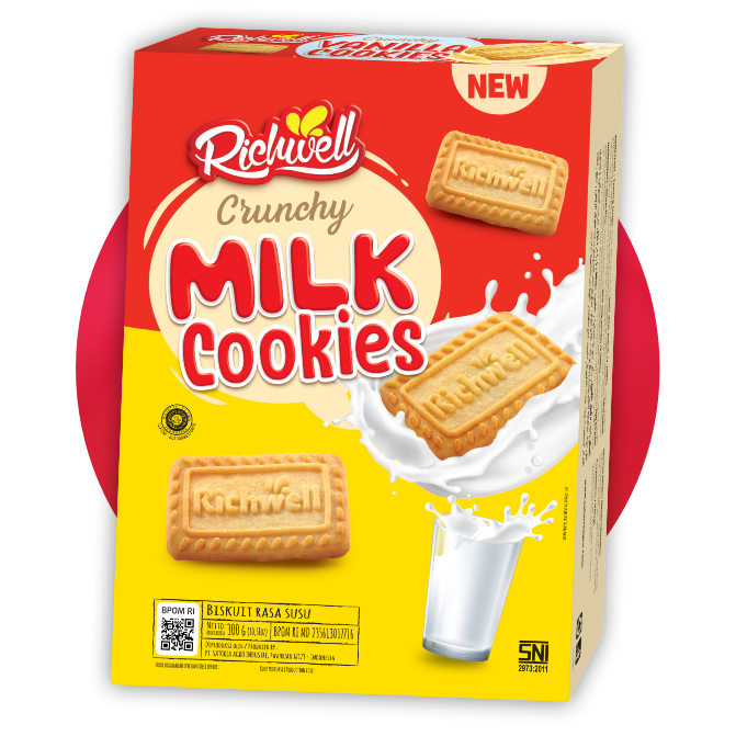 Richwell Biscuit 300g Showbox Milk