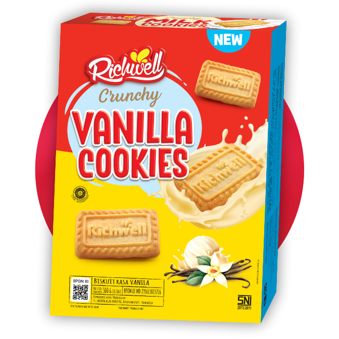Richwell Biscuit 300g Showbox Vanilla